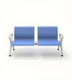 Modern Blue PU Multi-Seater Waiting Chair