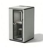 Minimalist Focus Acoustic Study Pod