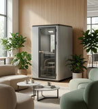 Minimalist Focus Acoustic Study Pod
