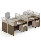 Minimalist Wood Partition Desk