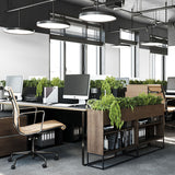 Eva Steelwood Workstation 工作空間 工作站 辦公室 Office desk office 辦公室分隔